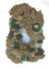 Alfombra de lana forma especial  - 150 x 90 cm - multicolor