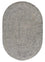 Alfombra de lana forma especial  - 225 x 150 cm - gris