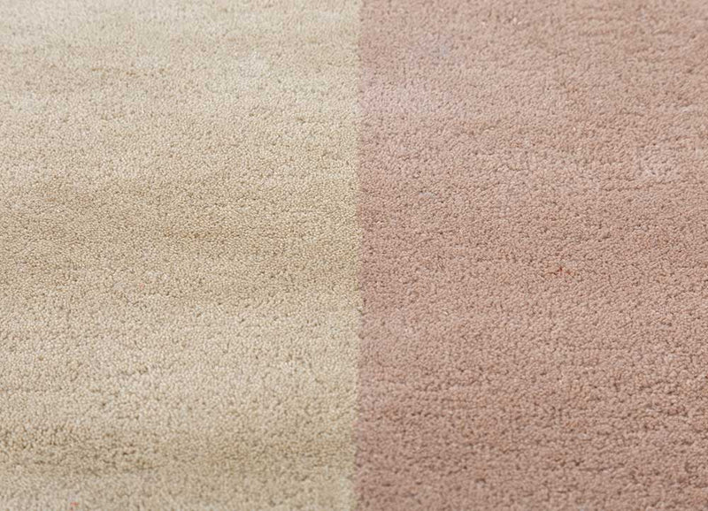 Alfombra de lana forma especial  - 235 x 150 cm - multicolor