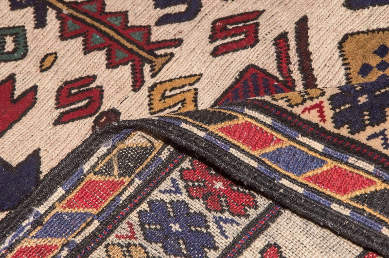 Alfombra Kelim - Antigua - 276 x 185 cm - beige
