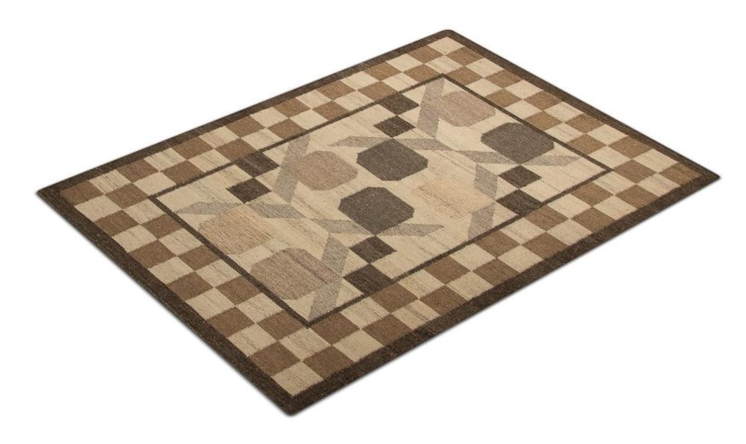 Alfombra Kelim - Tendencia - 200 x 140 cm - natural