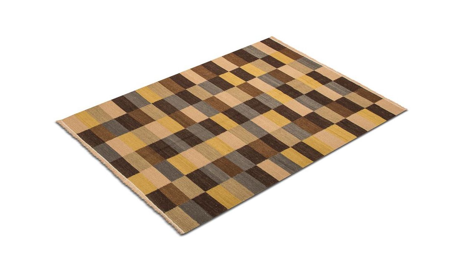 Alfombra Kelim - Tendencia - 200 x 140 cm - multicolor