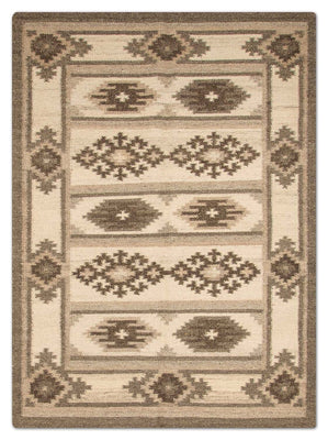 Alfombra Kelim - Tendencia - 200 x 140 cm - natural