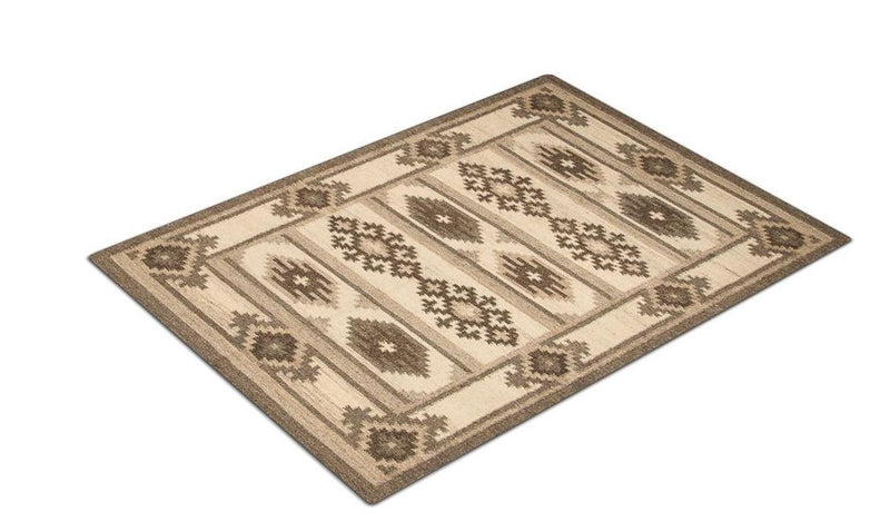 Alfombra Kelim - Tendencia - 200 x 140 cm - natural