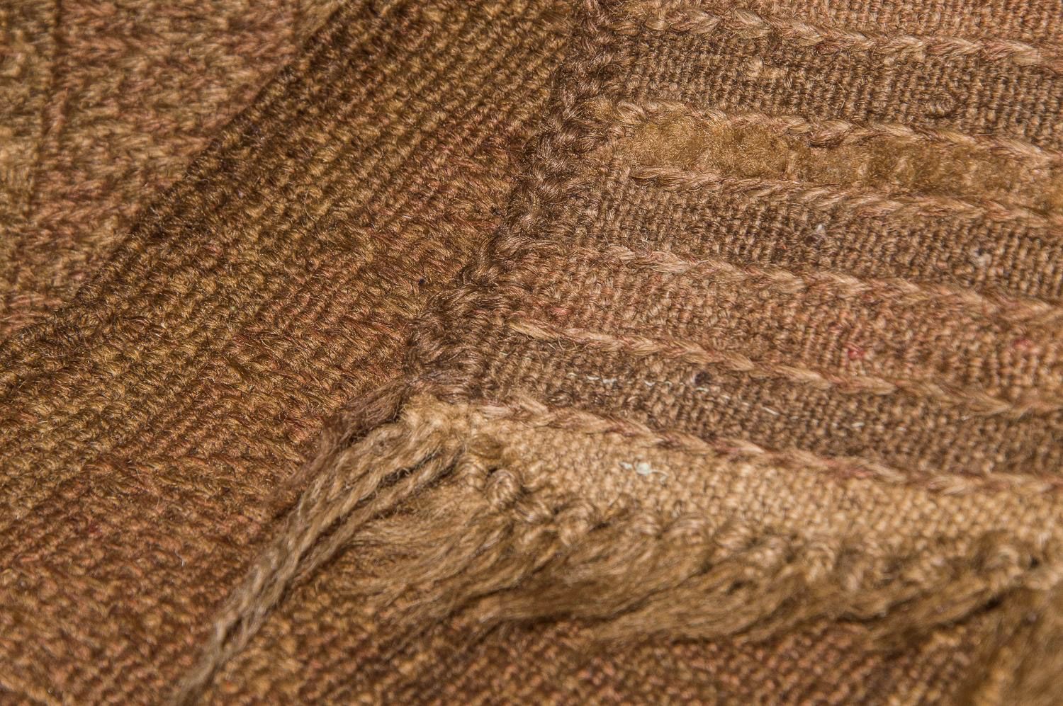 Alfombra Kelim - Antigua - 280 x 183 cm - marrón