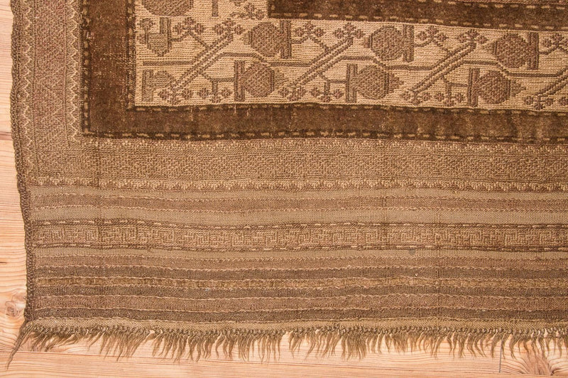 Alfombra Kelim - Antigua - 280 x 183 cm - marrón