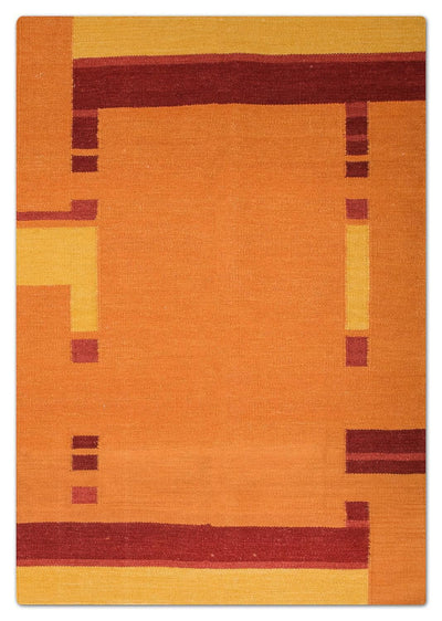 Kilim moderno 145x205cm - Alfombra de lana