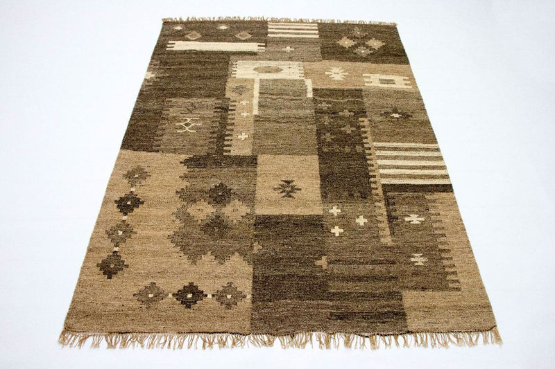 Alfombra Kelim - Tendencia - 200 x 140 cm - multicolor