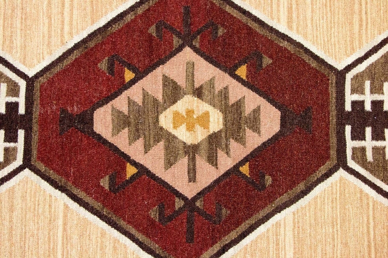 Alfombra Kelim - Tendencia - 187 x 126 cm - amarillo