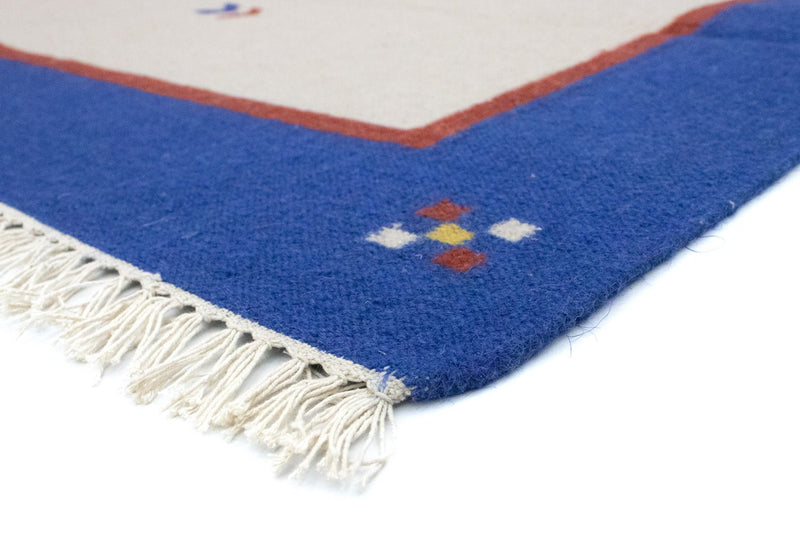 Alfombra Kelim - Tendencia - 180 x 120 cm - beige