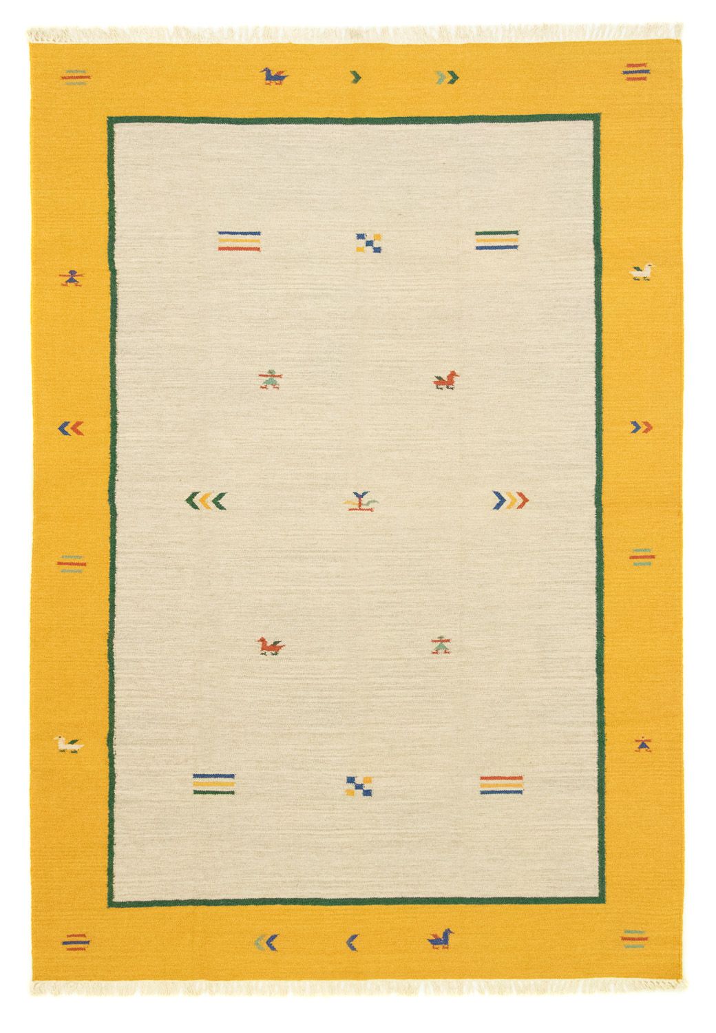 Alfombra Kelim - Tendencia - 300 x 200 cm - beige