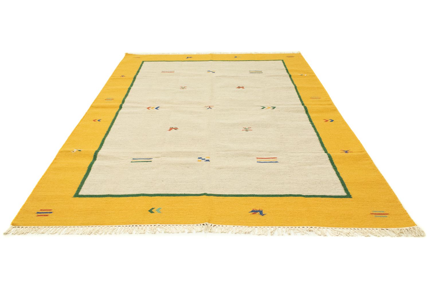 Alfombra Kelim - Tendencia - 300 x 200 cm - beige