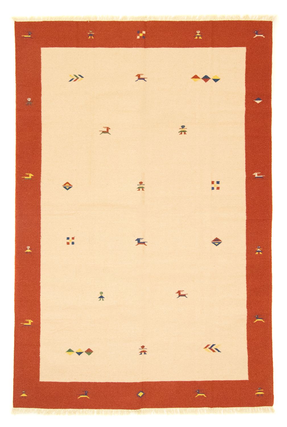 Alfombra Kelim - Tendencia - 300 x 200 cm - beige
