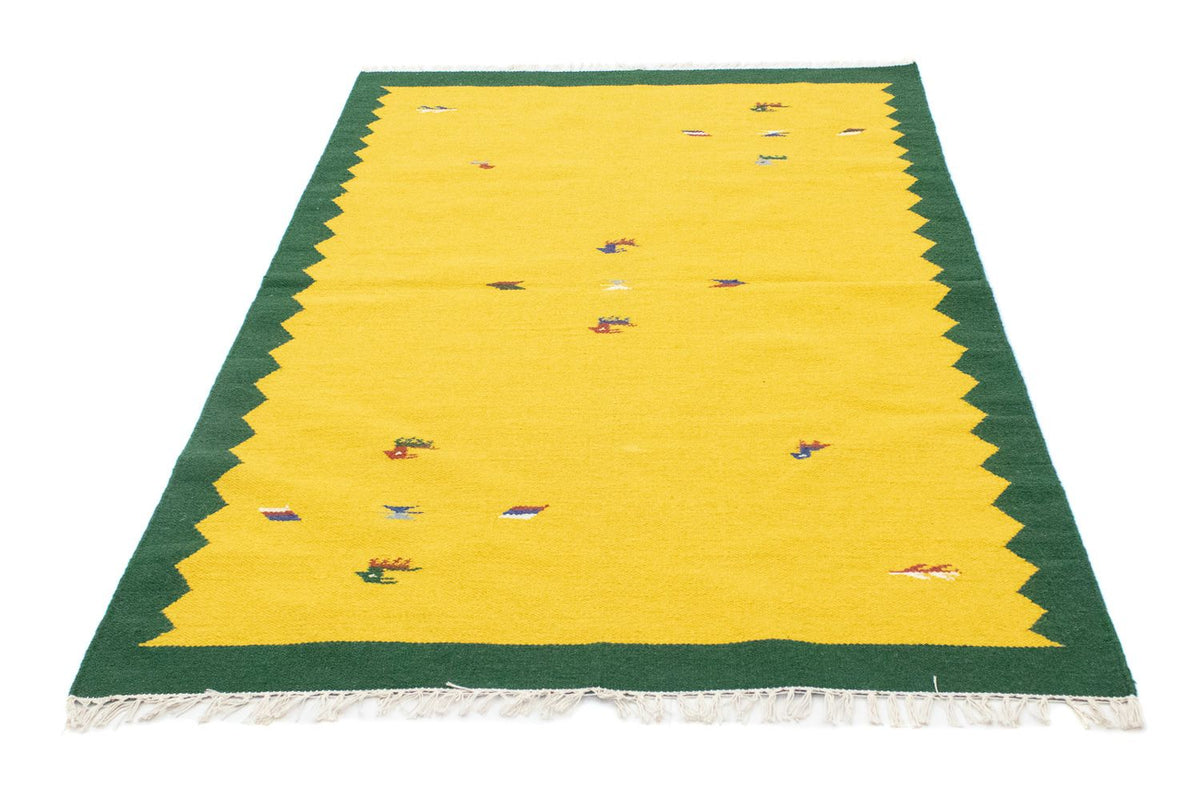 Alfombra Kelim - Tendencia - 180 x 120 cm - amarillo