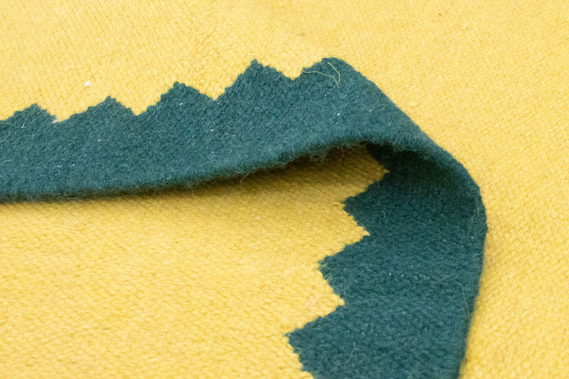 Alfombra Kelim - Tendencia - 180 x 120 cm - amarillo