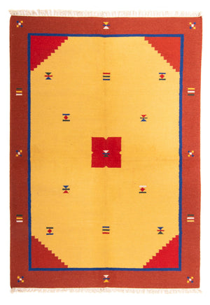 Alfombra Kelim - Tendencia - 240 x 170 cm - oro