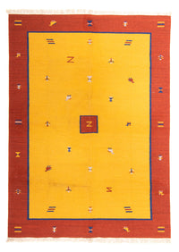 Alfombra Kelim - Tendencia - 240 x 170 cm - oro