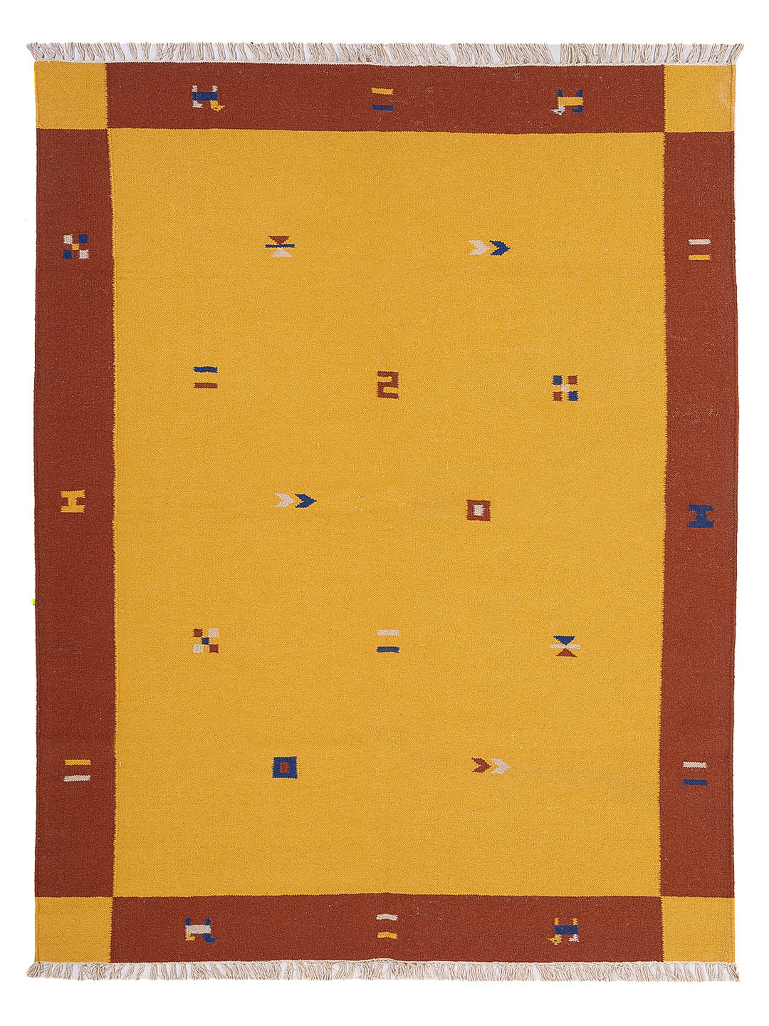 Kelim Teppich - Trendy - 240 x 170 cm - gold