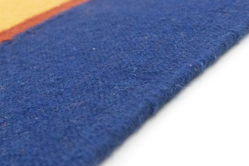 Alfombra Kelim - Tendencia - 200 x 140 cm - amarillo