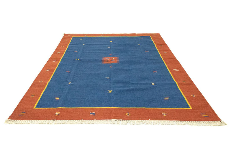 Alfombra Kelim - Tendencia - 300 x 200 cm - azul