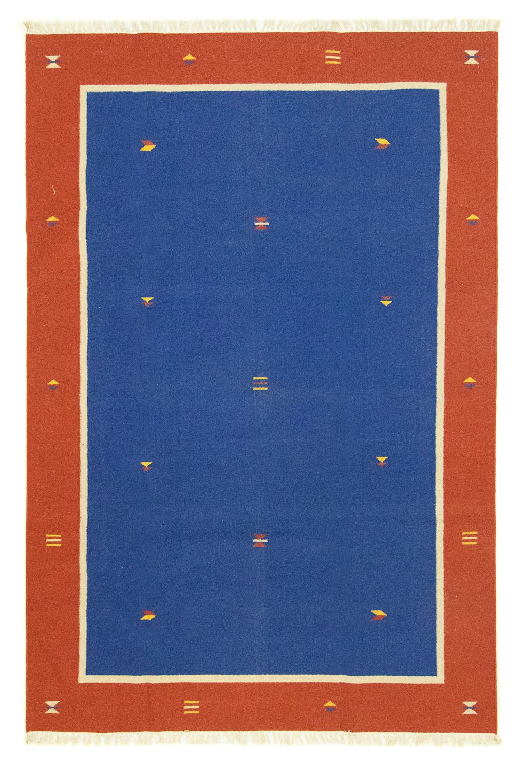Alfombra Kelim - Tendencia - 300 x 200 cm - azul