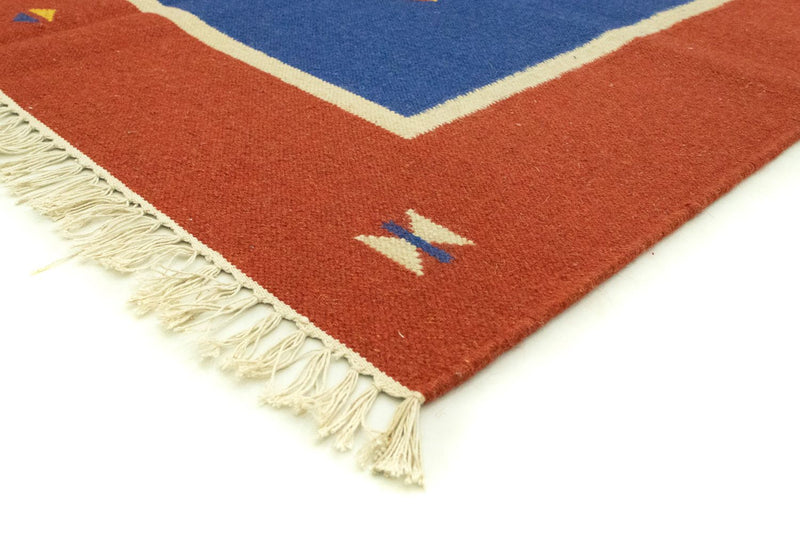 Alfombra Kelim - Tendencia - 300 x 200 cm - azul