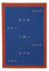 Alfombra Kelim - Tendencia - 180 x 120 cm - azul