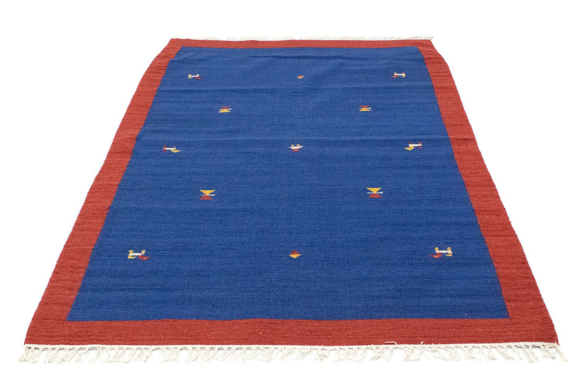 Alfombra Kelim - Tendencia - 180 x 120 cm - azul