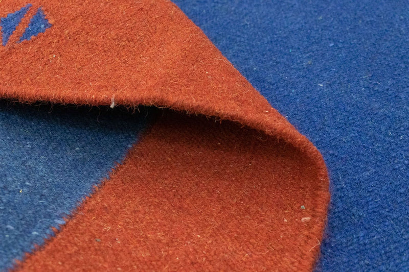 Alfombra Kelim - Tendencia - 180 x 120 cm - azul