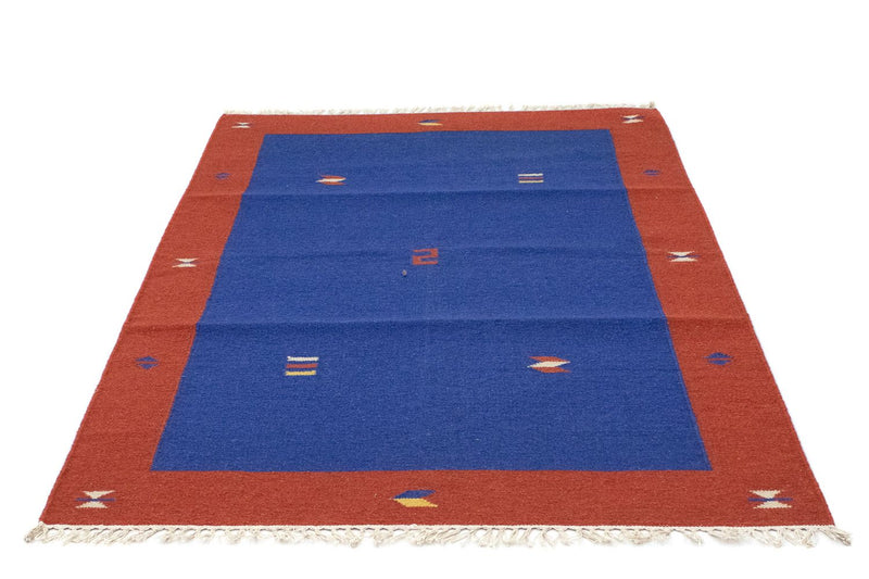 Alfombra Kelim - Tendencia - 180 x 120 cm - azul