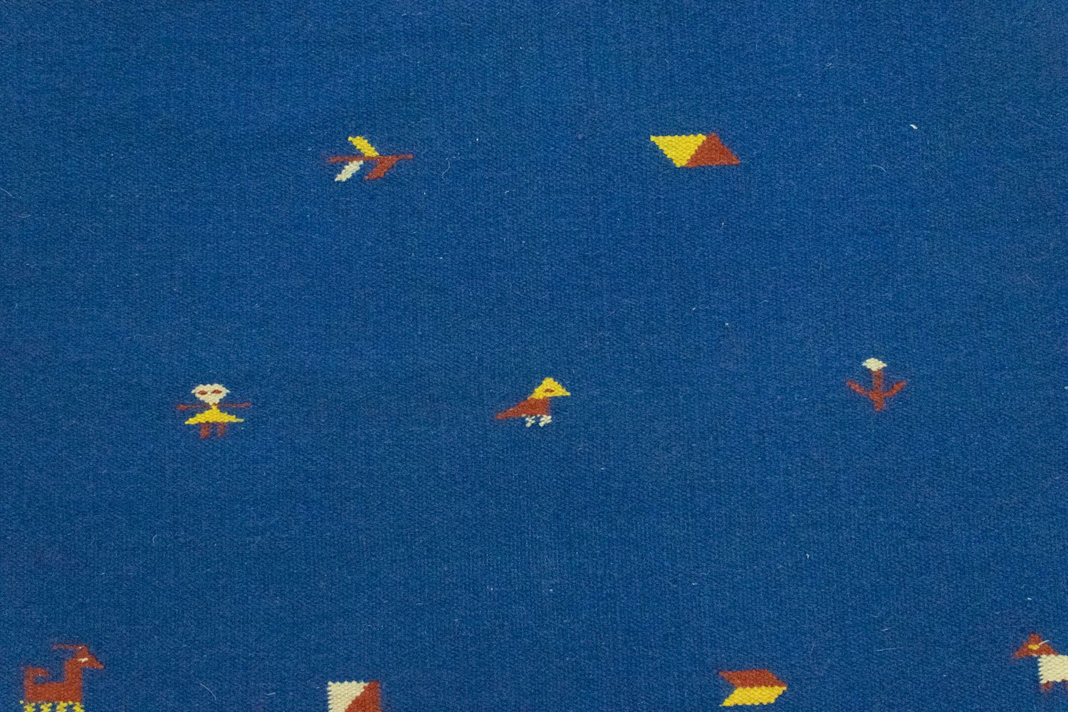 Alfombra Kelim - Tendencia - 180 x 120 cm - azul