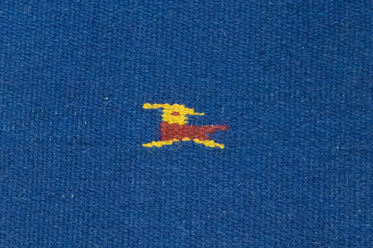 Alfombra Kelim - Tendencia - 180 x 120 cm - azul