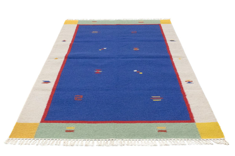 Alfombra Kelim - Tendencia - 180 x 120 cm - azul