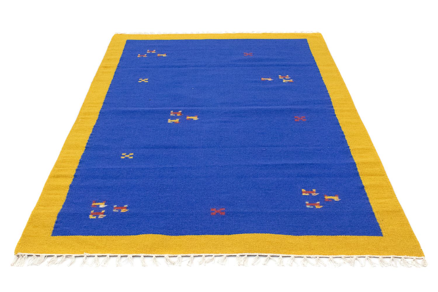 Alfombra Kelim - Tendencia - 180 x 120 cm - azul