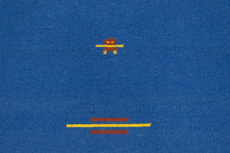Alfombra Kelim - Tendencia - 180 x 120 cm - azul