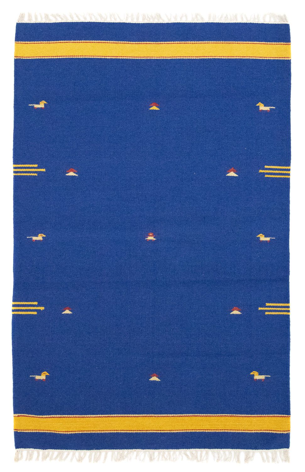 Alfombra Kelim - Tendencia - 180 x 120 cm - azul