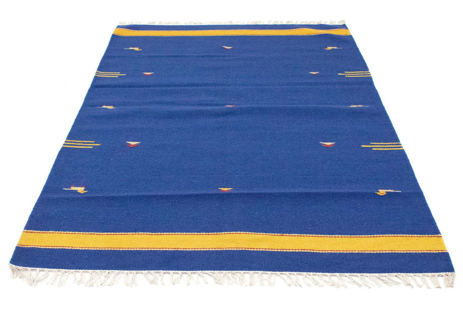 Alfombra Kelim - Tendencia - 180 x 120 cm - azul