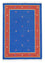 Alfombra Kelim - Tendencia - 200 x 140 cm - azul