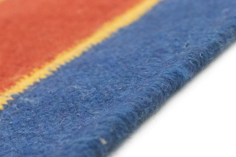 Alfombra Kelim - Tendencia - 200 x 140 cm - azul