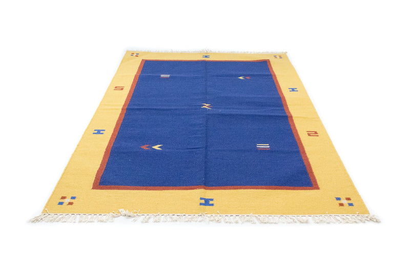 Alfombra Kelim - Tendencia - 200 x 140 cm - azul