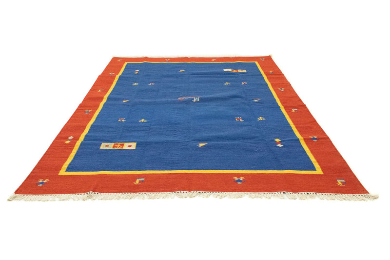 Alfombra Kelim - Tendencia - 300 x 200 cm - azul