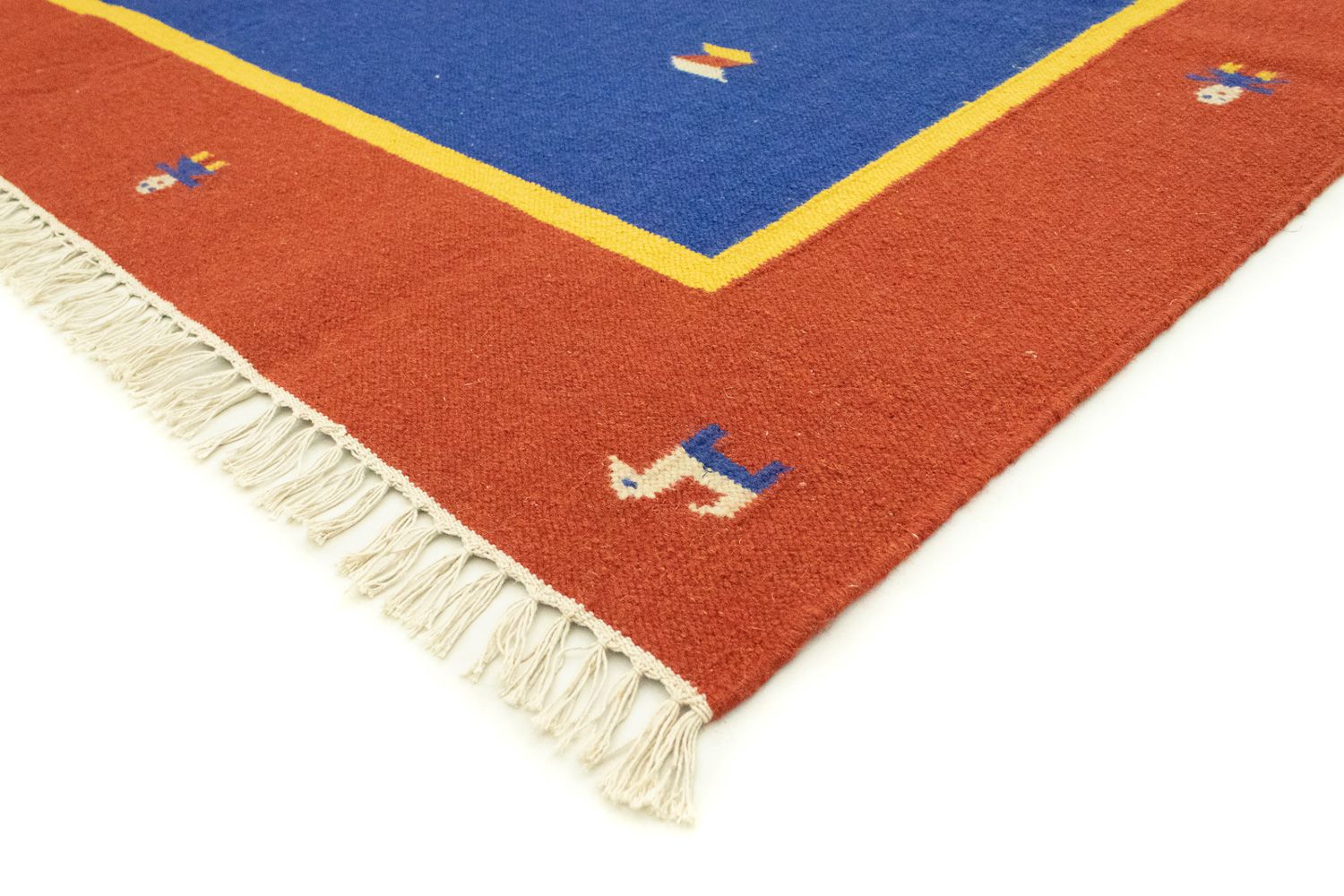 Alfombra Kelim - Tendencia - 300 x 200 cm - azul