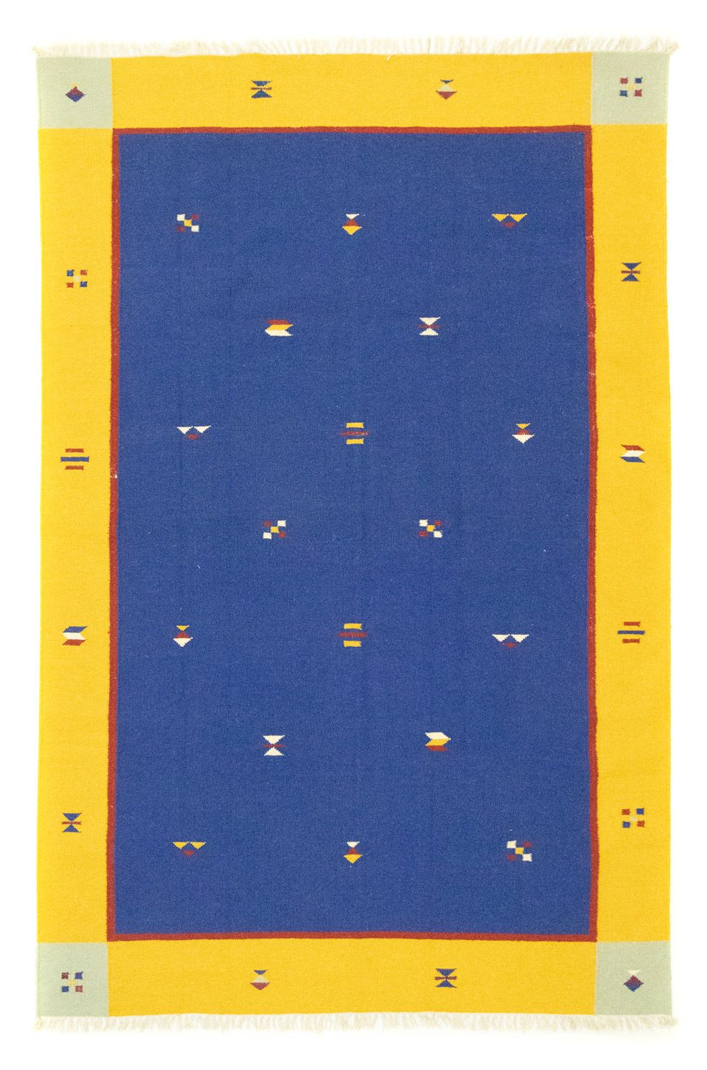 Alfombra Kelim - Tendencia - 300 x 200 cm - azul