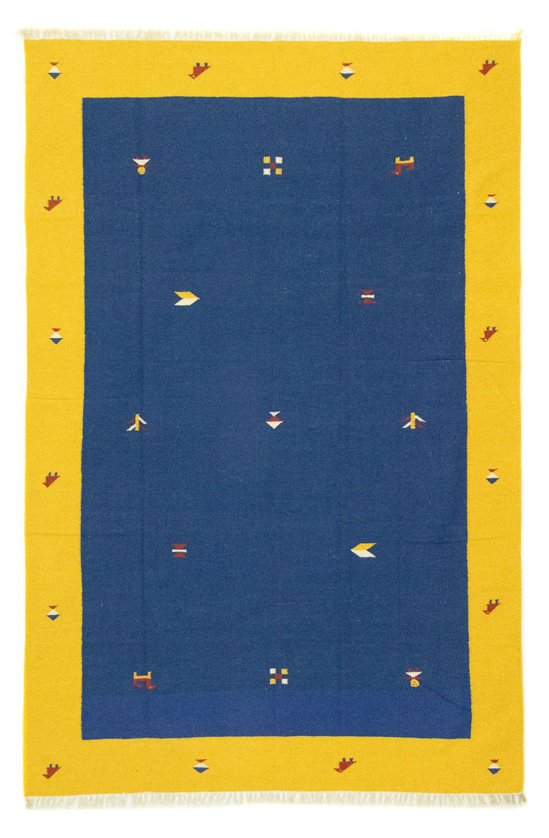 Alfombra Kelim - Tendencia - 300 x 200 cm - azul