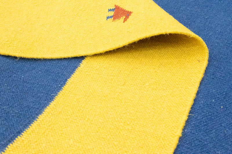 Alfombra Kelim - Tendencia - 300 x 200 cm - azul
