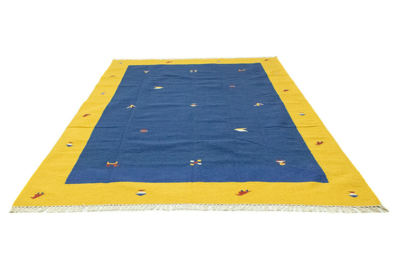Alfombra Kelim - Tendencia - 300 x 200 cm - azul
