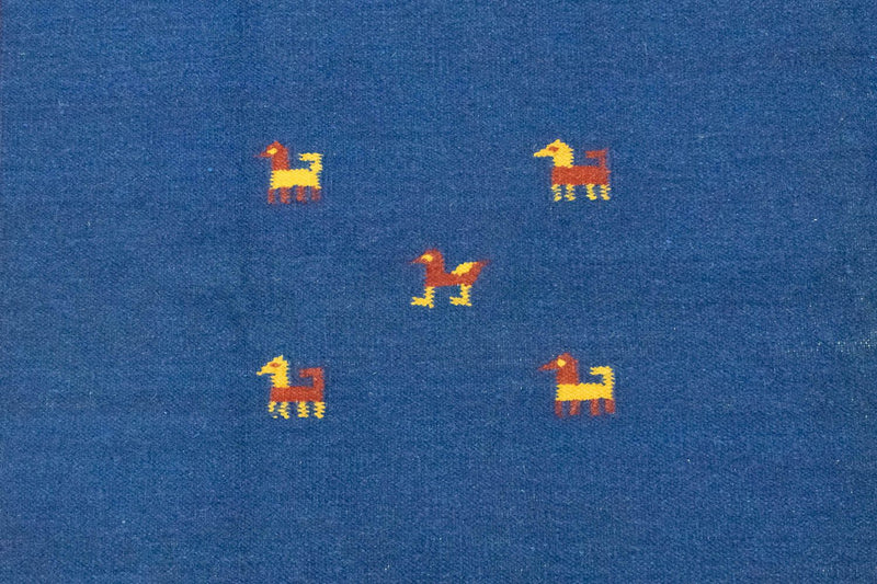 Alfombra Kelim - Tendencia - 300 x 200 cm - azul