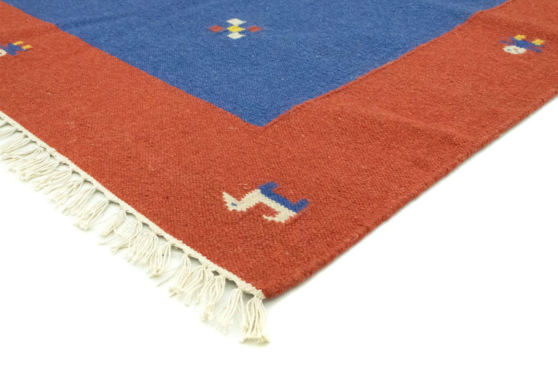 Alfombra Kelim - Tendencia - 300 x 200 cm - azul