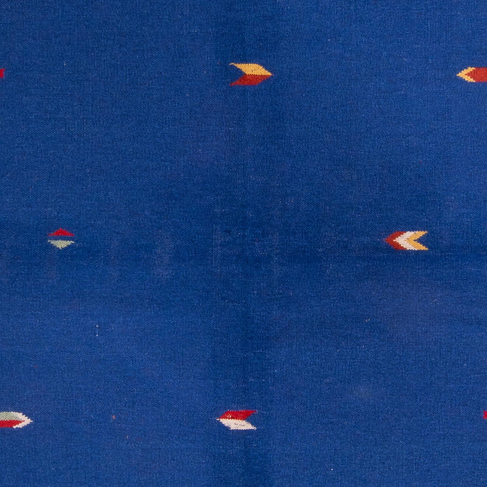 Alfombra Kelim - Tendencia - 240 x 170 cm - azul oscuro