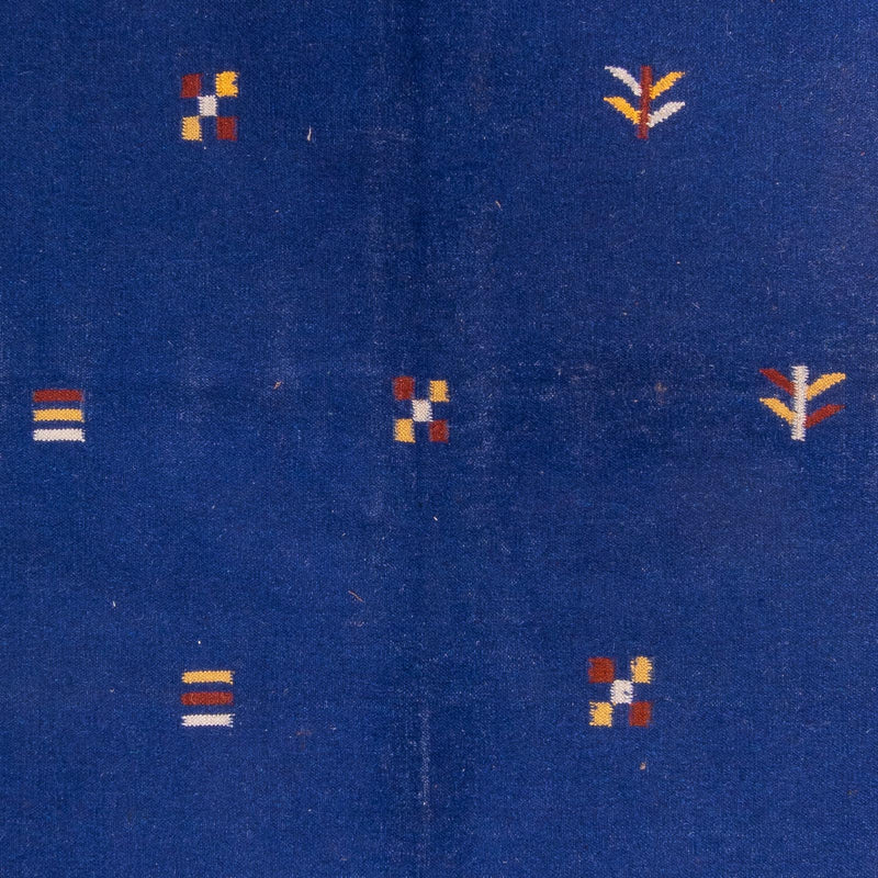 Alfombra Kelim - Tendencia - 240 x 170 cm - azul oscuro